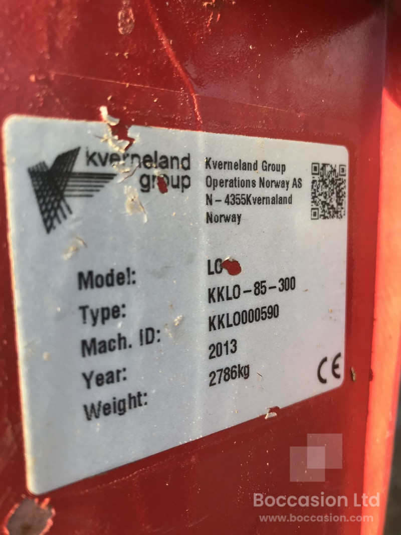 2013 Kverneland L0 85/300