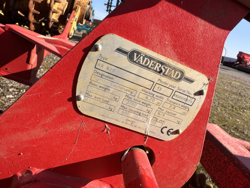 2013 Vaderstad  Rollex RX 620 Crosskill