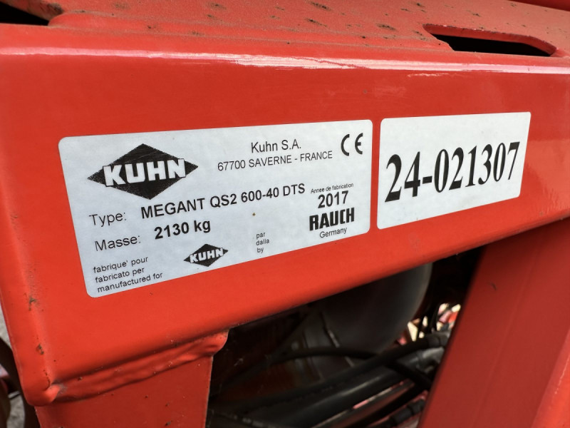 2017 Kuhn MEGANT 600-40