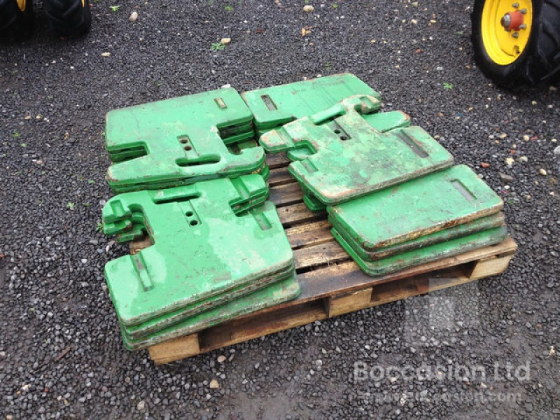 John Deere 50kg Weights